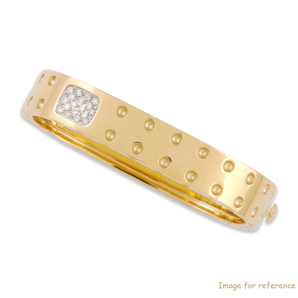Women's Customised CZ bracelet gold or gold vermeil silver jewelry
