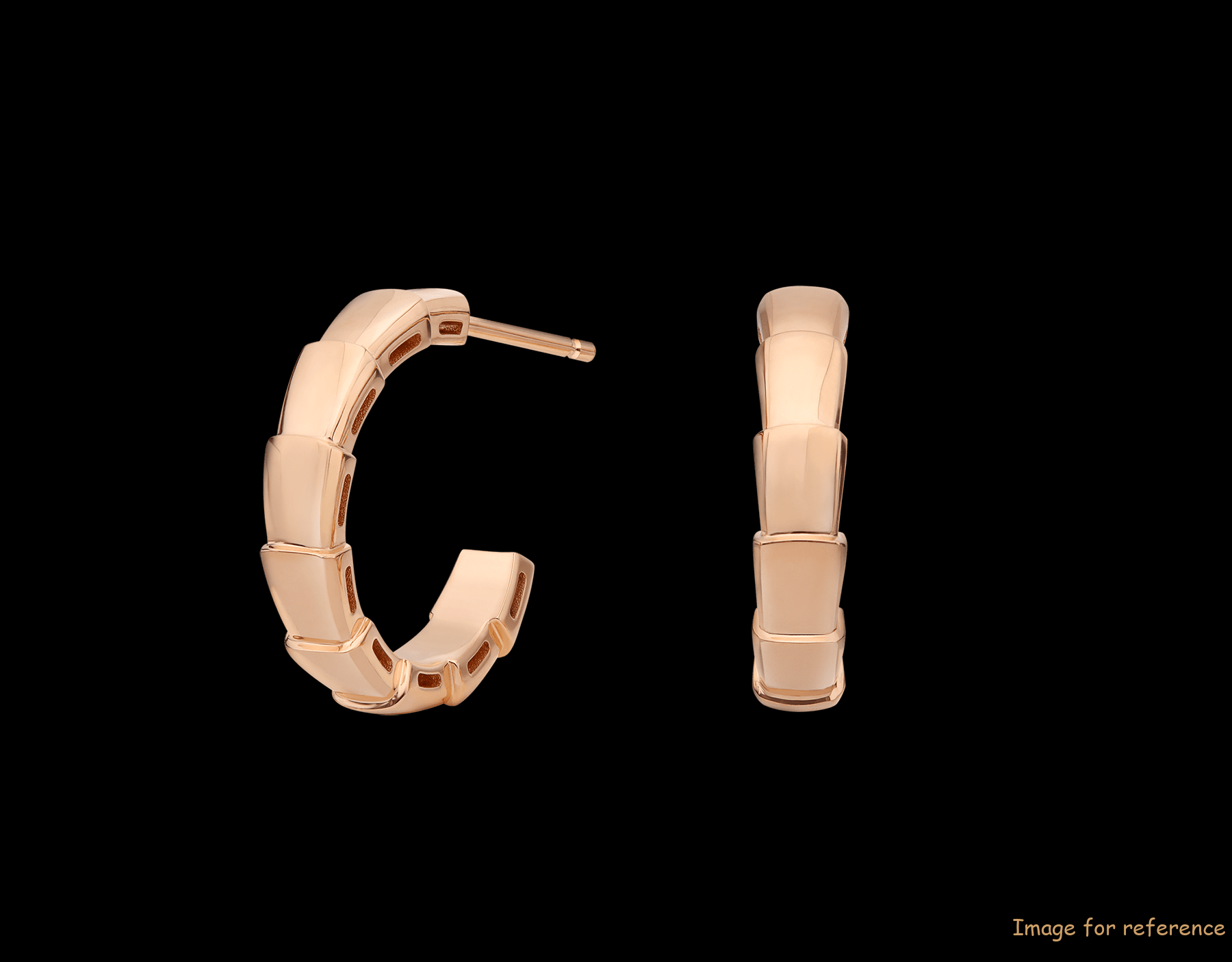 18 kt rose gold earrings OEM design jewelry 18 kt rose gold earrings OEM design jewelry