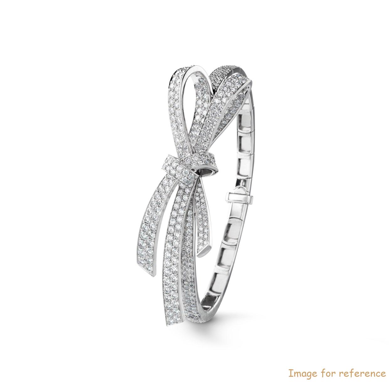 Custom 18K white gold bracelet 20 years in OEM jewelry