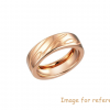 Custom design rose gold ring custom OEM silver jewelry maker