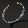 Cutom made OEM Bracelet in Sterling silver and 18-karat yellow gold design your jewelry