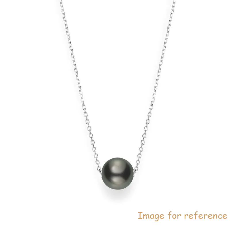 OEM Black South Sea Single Pearl Pendant make custom designed jewelry