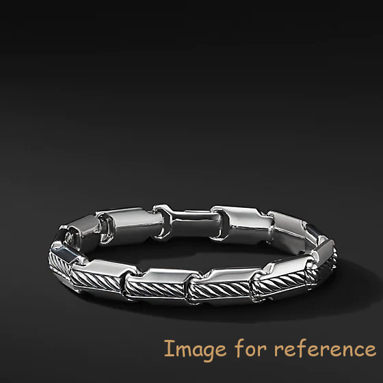 OEM Mens Bracelet in Sterling silver make custom designed jewelry