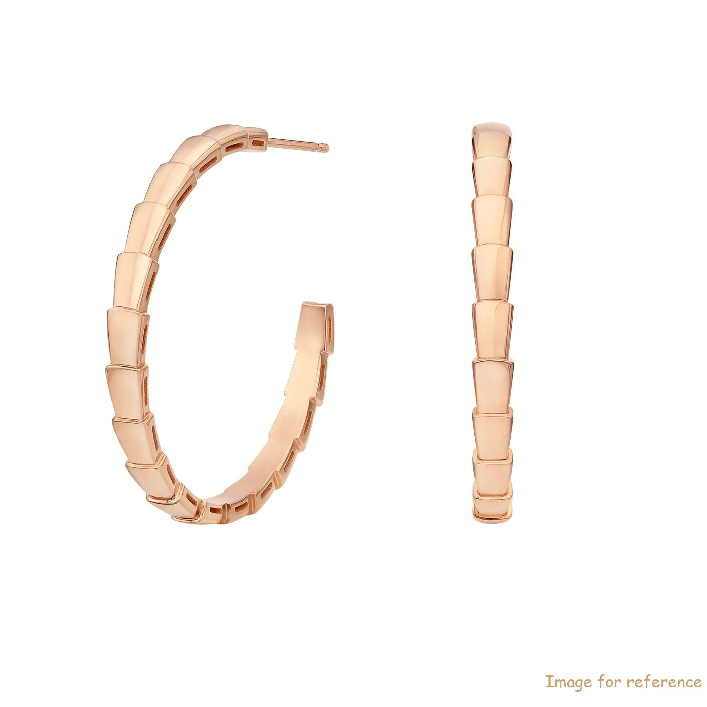 Oem odm 18 kt rose gold vermeil earrings on sterling silver Custom design jewelry Suppliers