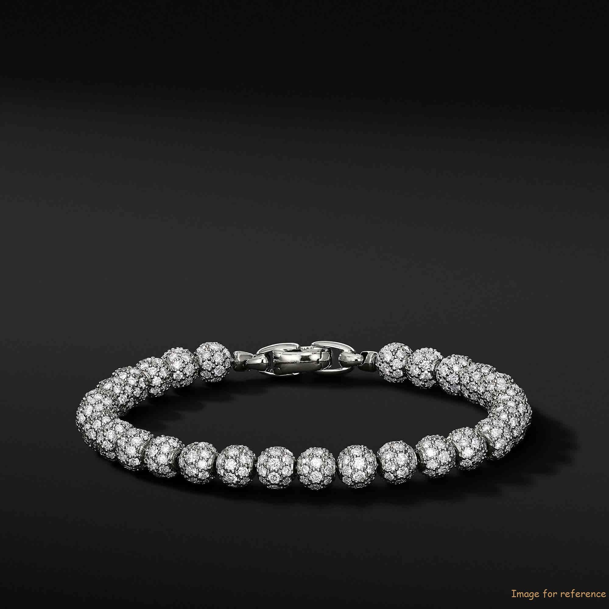 OEM Sterling Silver mens bracelet making custom engraving shape jewelry