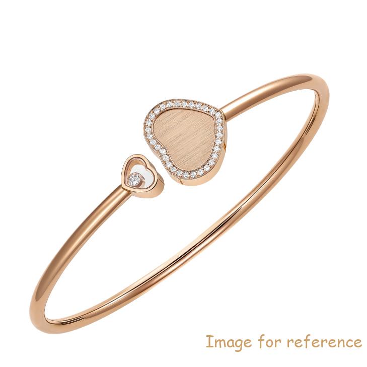 OEM bangle in rose gold and sterling silver custom design your jewelry manufacturer