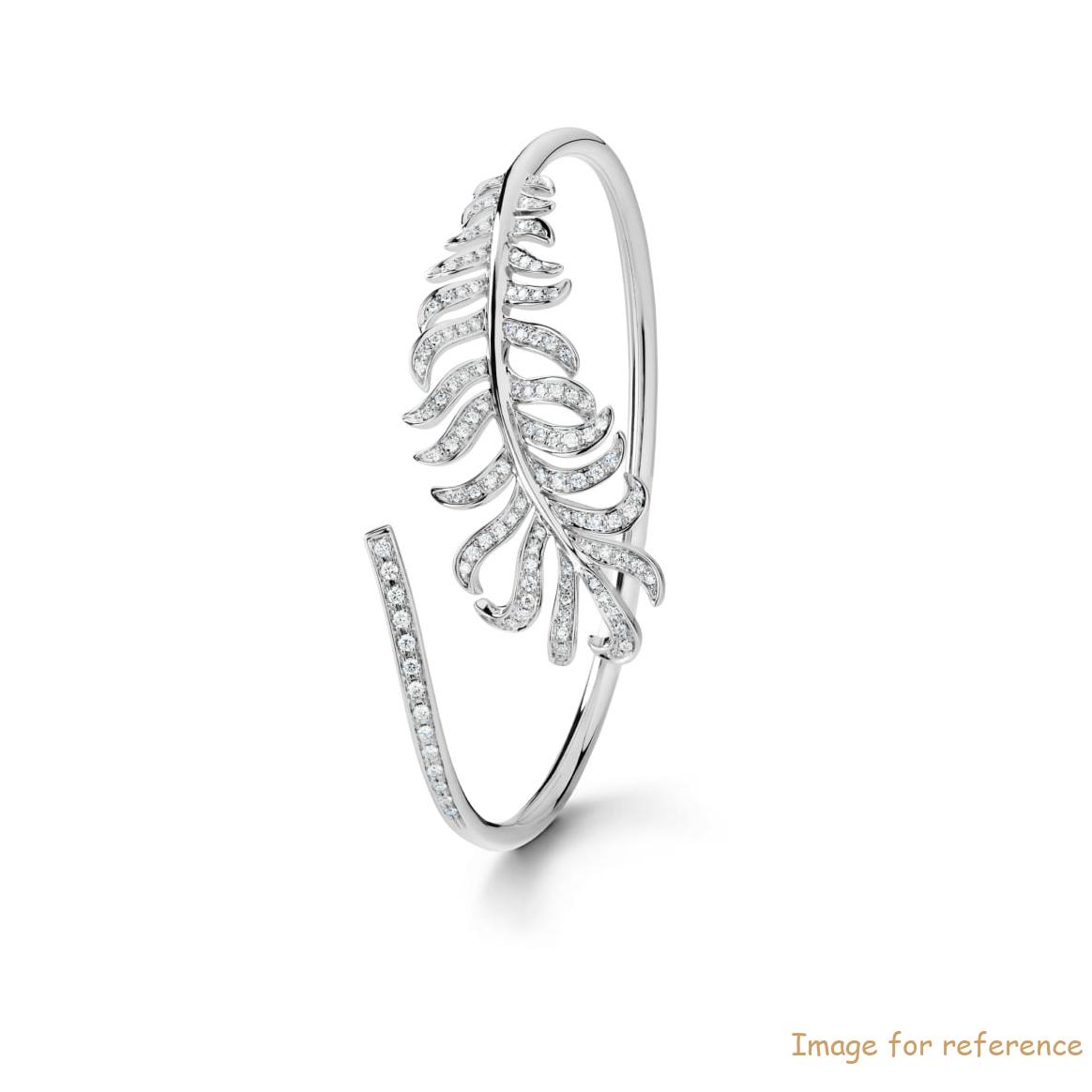 OEM bracelet in18K white gold, diamonds design your jewelry