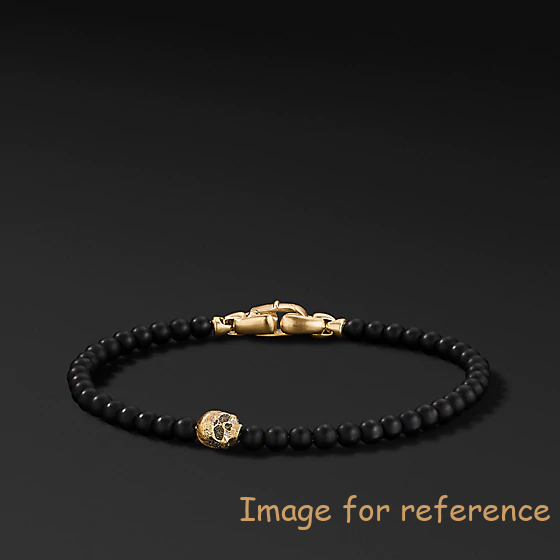 OEM bracelet with 18K yellow gold plated on sterling silver make custom designed jewelry