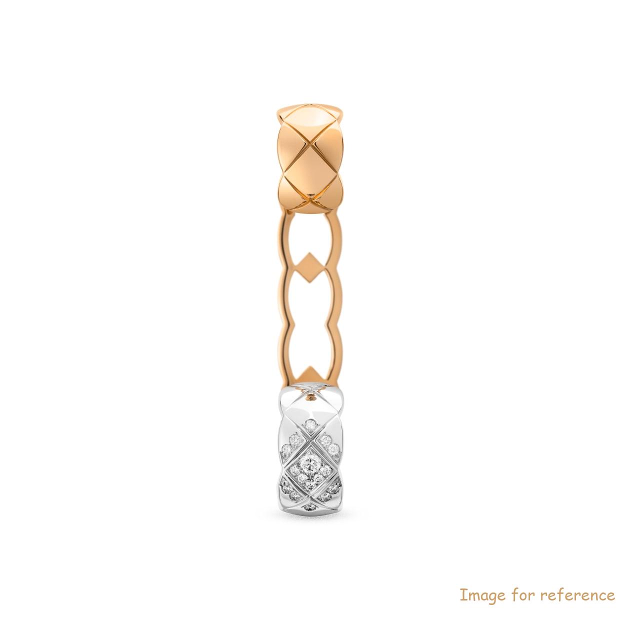 OEM earrings in 18K white gold and beige gold custom design your jewelry manufacturer