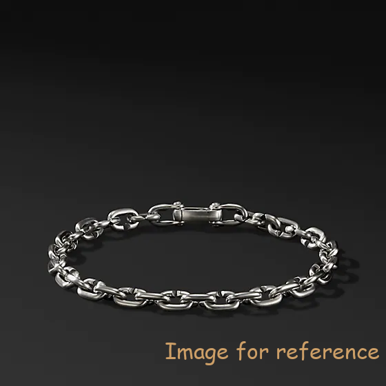 OEM mens silver bracelet making custom engraving shape jewelry with custom engraving