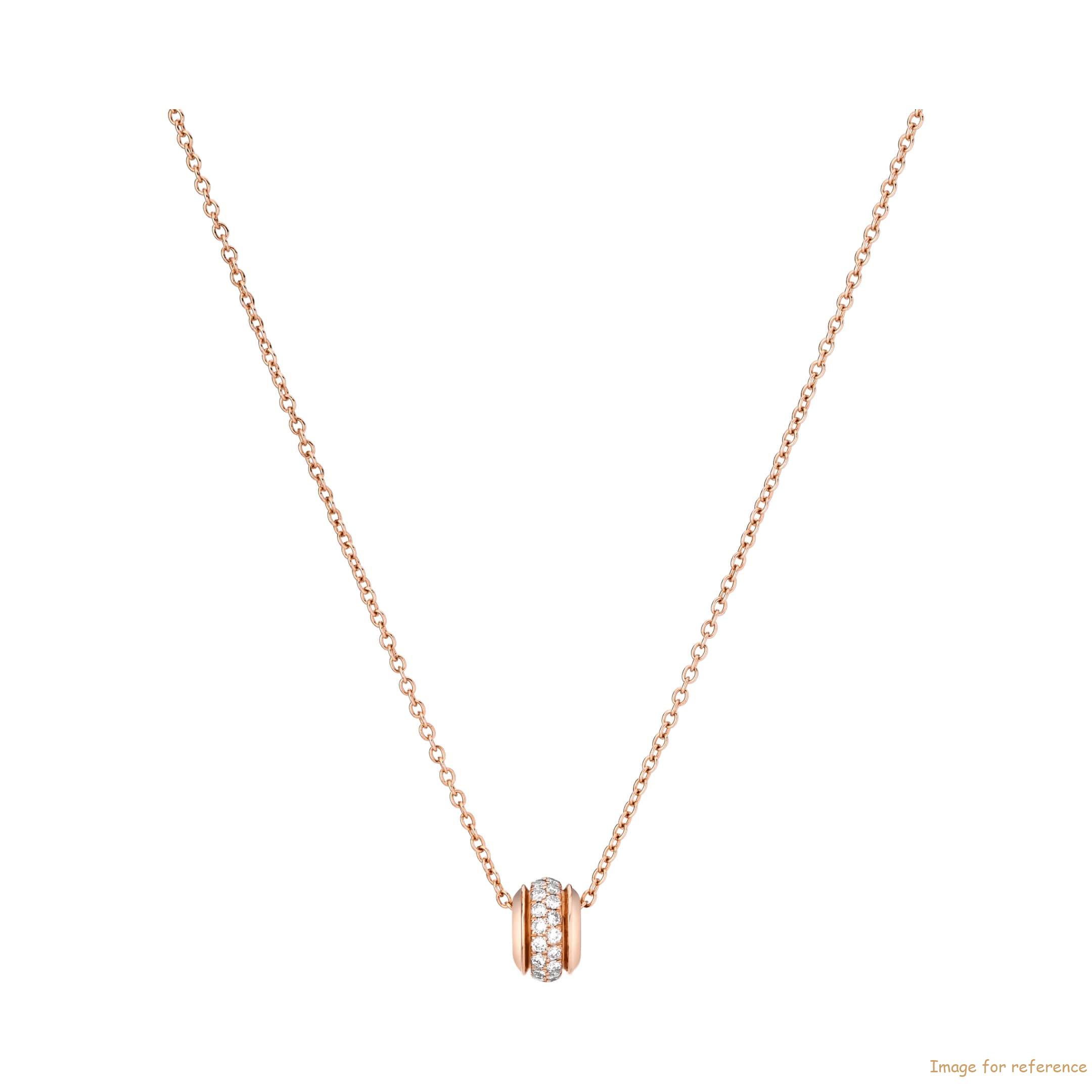 OEM pendant in 18K rose gold set custom design silver jewelry maker