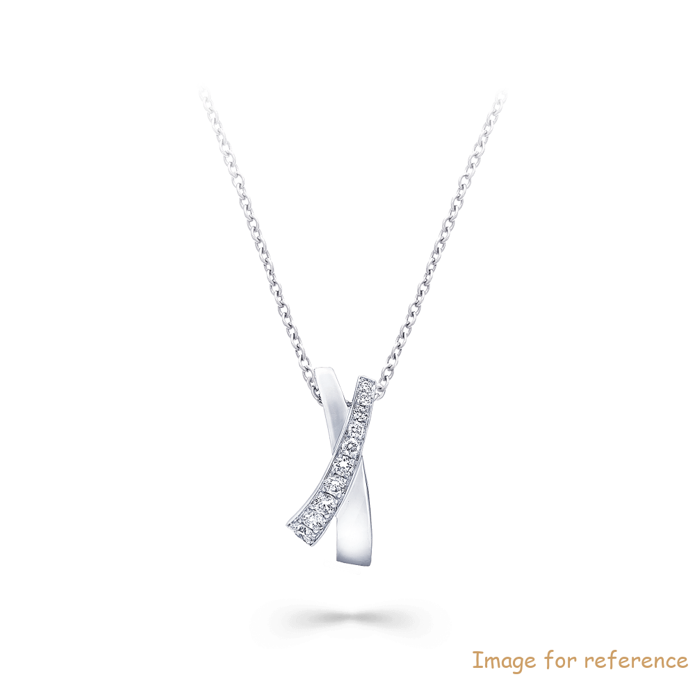 OEM zirconia necklace personalized custom fine jewellery in gold and silver