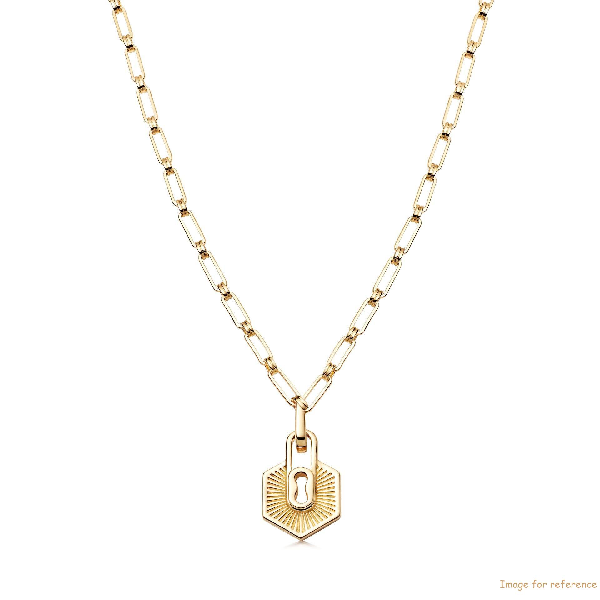 offer your ideas and designs Charm and chain 18ct Gold Plated On Brass oem service