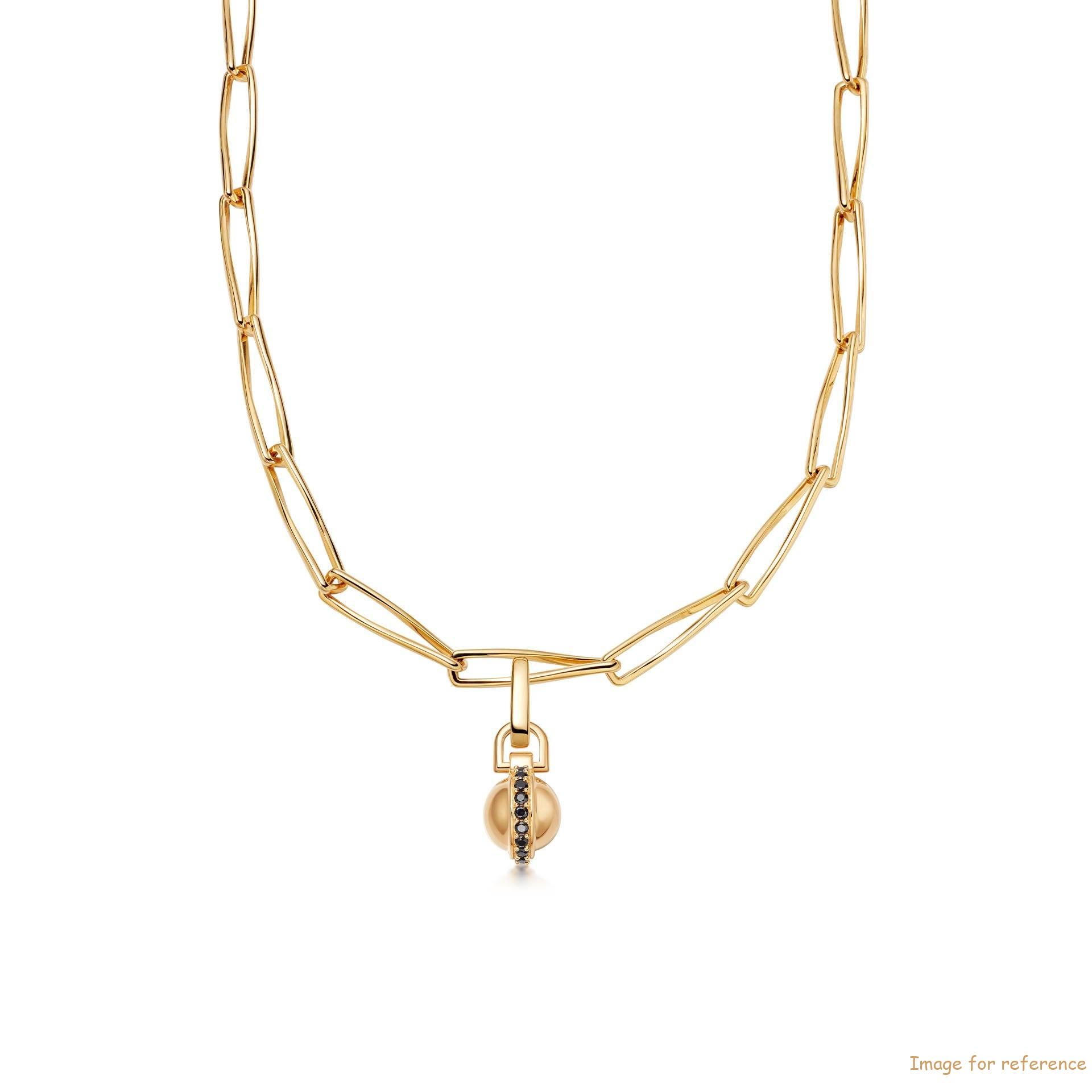 offer your ideas and designs jewelry pendant chain 18ct Gold Plated On Brass