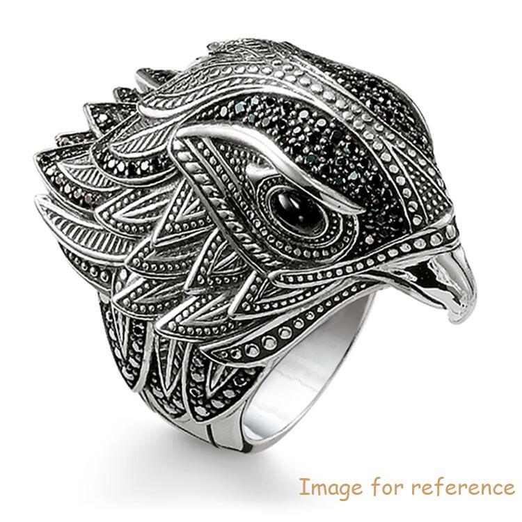 Custom falcon ring made of 925 sterling silver oem jewelry manufacturers