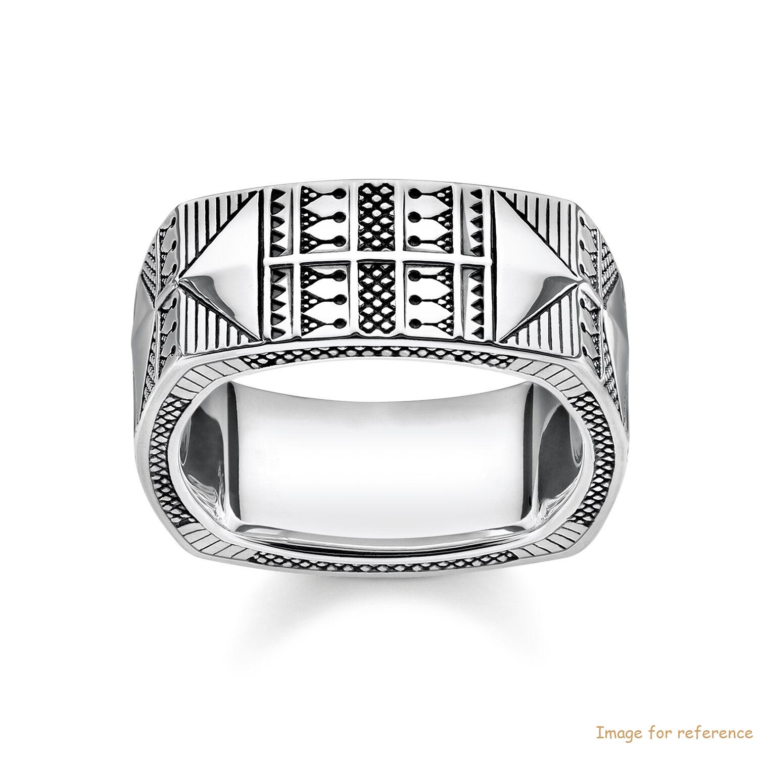 Custom mens ring jewelry with graphic engravings ODM manufacturer