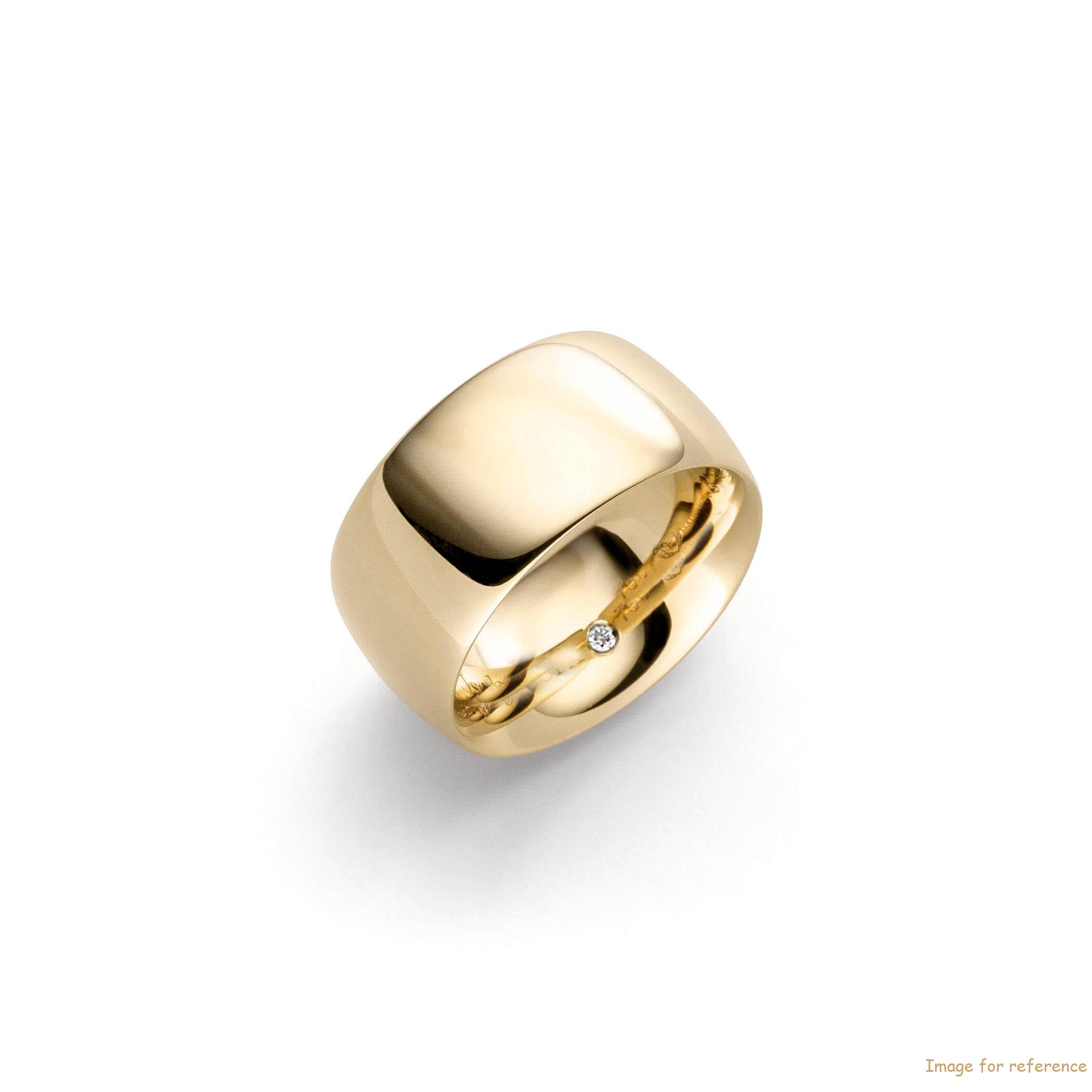 Custom silver ring on gold vermeil jewelry manufacturer