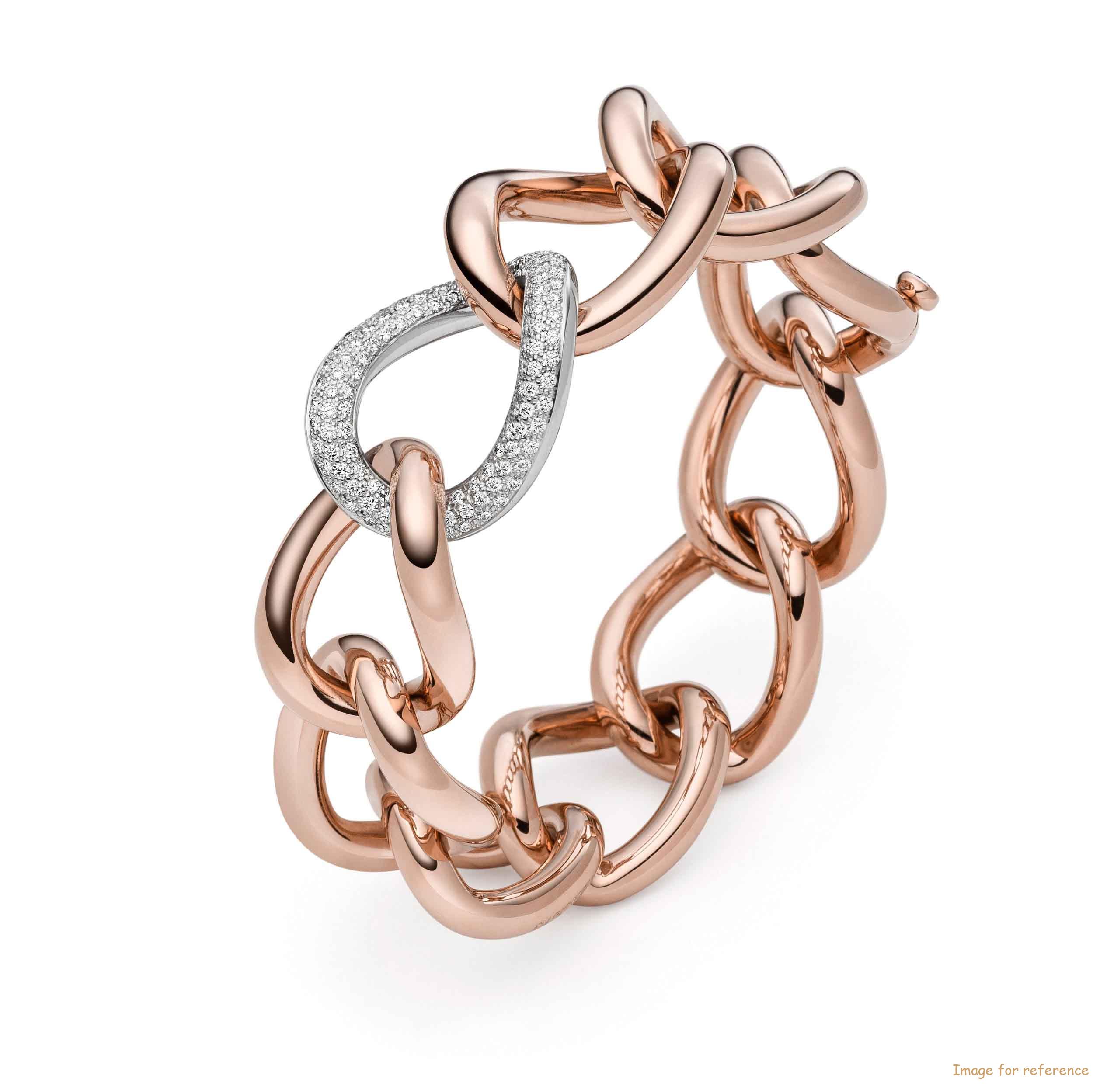 Fazendo jóias de prata e ouro fabricante de pulseira CZ personalizada