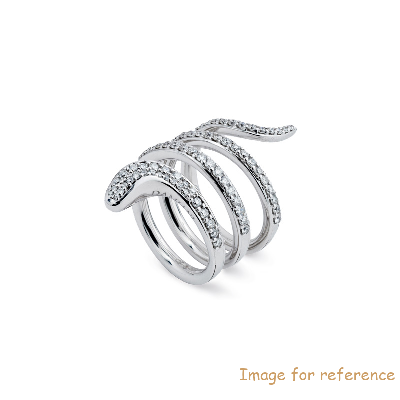 OEM White gold plated silver ring make your silver new collection