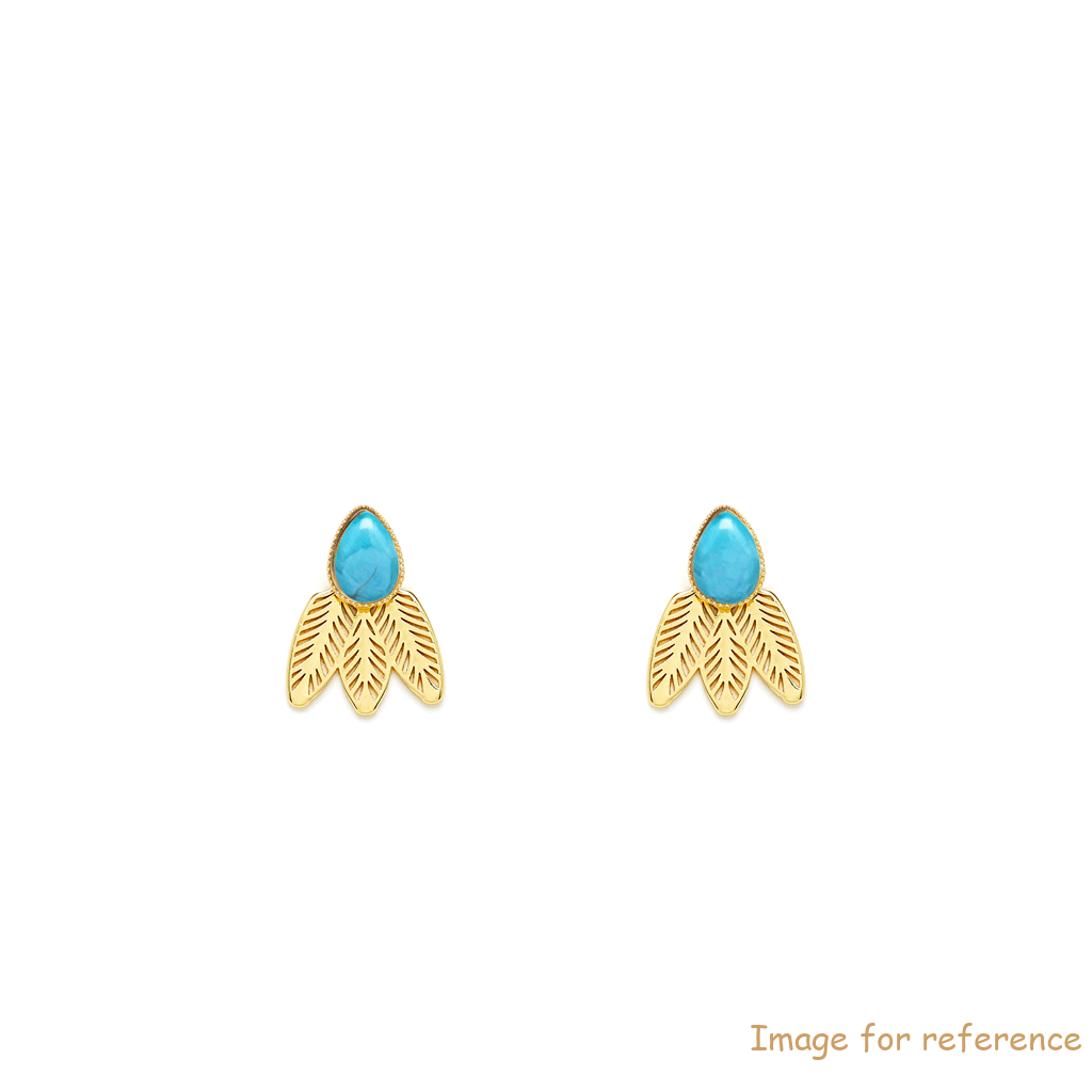 Brincos de prata feitos personalizados Design Premium Silver and Gold Jewelry