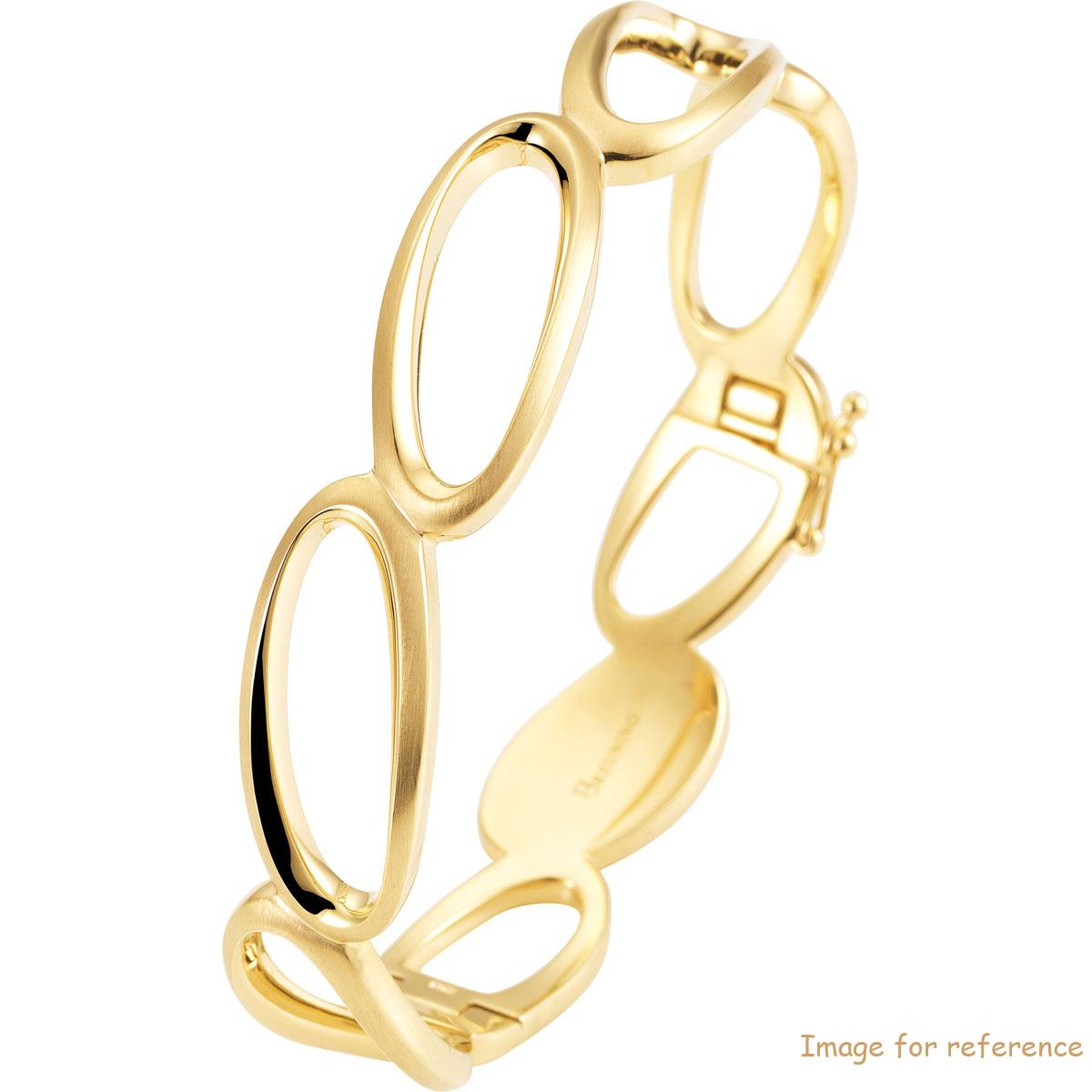 18k Yellow Gold Plated Sterling Silver bracelet jewelry customized manufacturer wholesaler