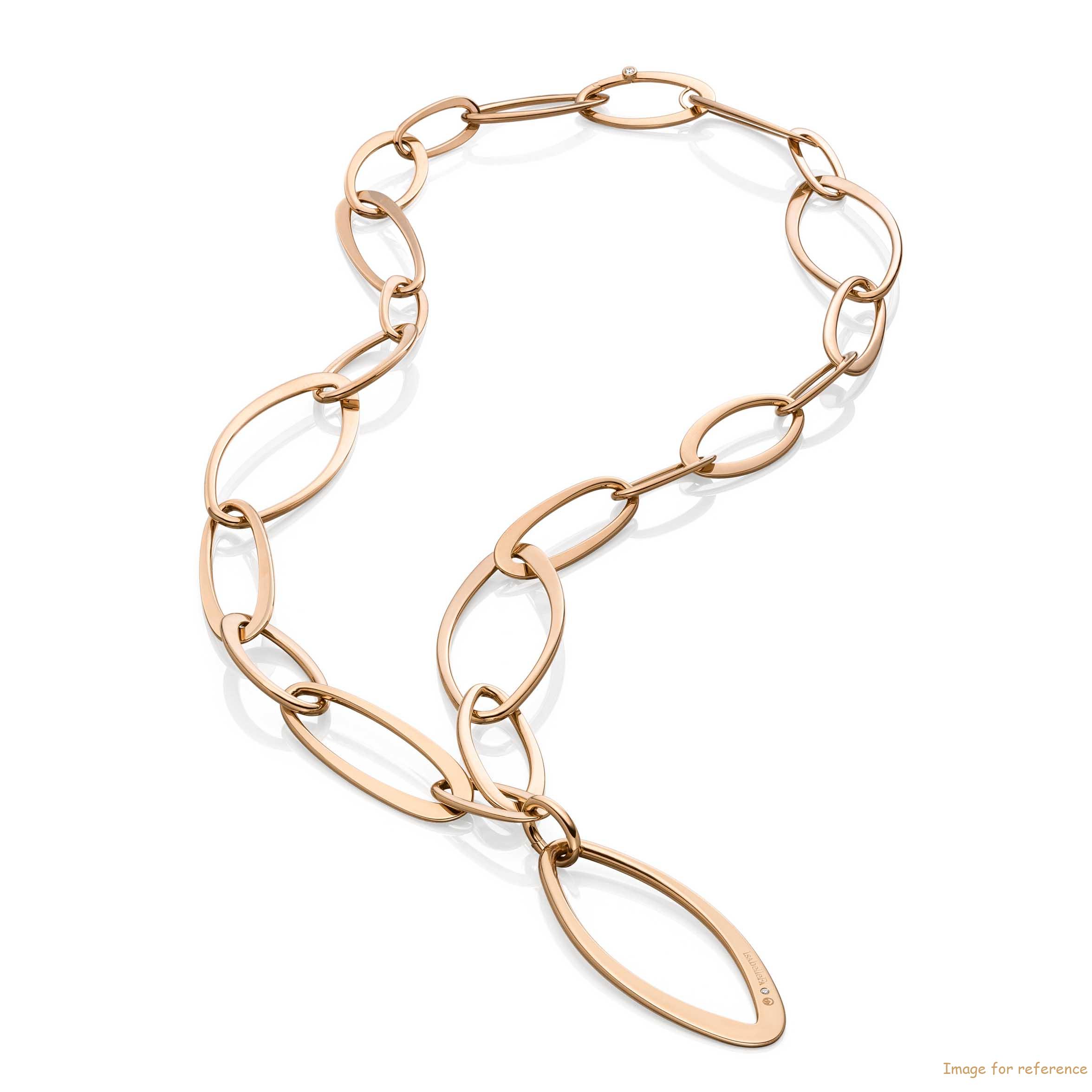 925 Rose Gold Plated Sterling Silver necklace customized jewelry manufacturer wholesaler