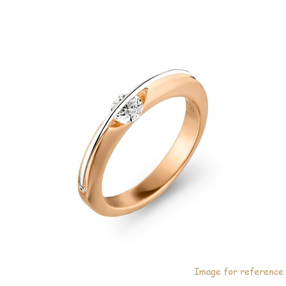 Custom CZ ring in 14k Gold-Plated Sterling Silver jewelry OEM