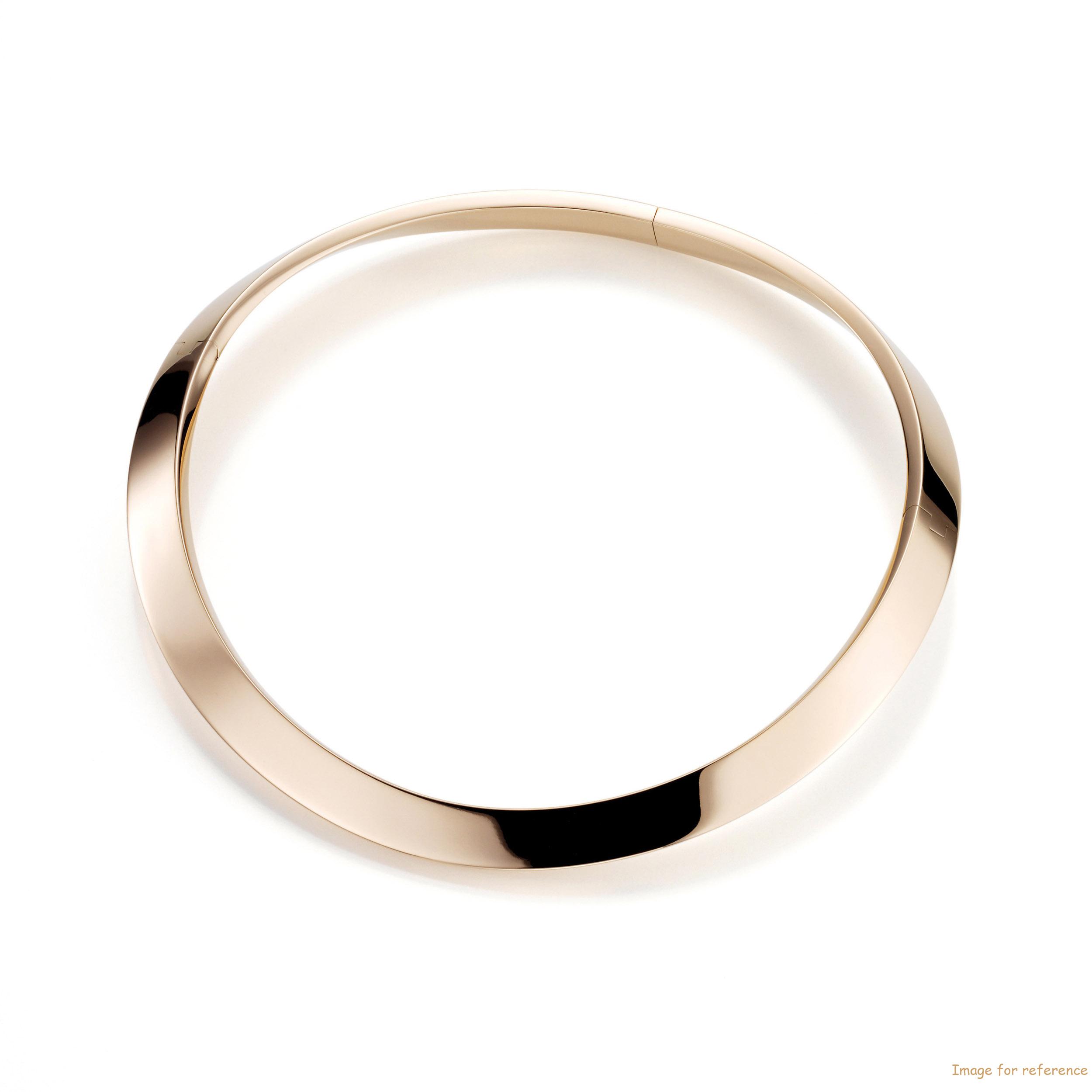 Custom Fashion 18K Gold Plated Imitation Charm Silver Bangle