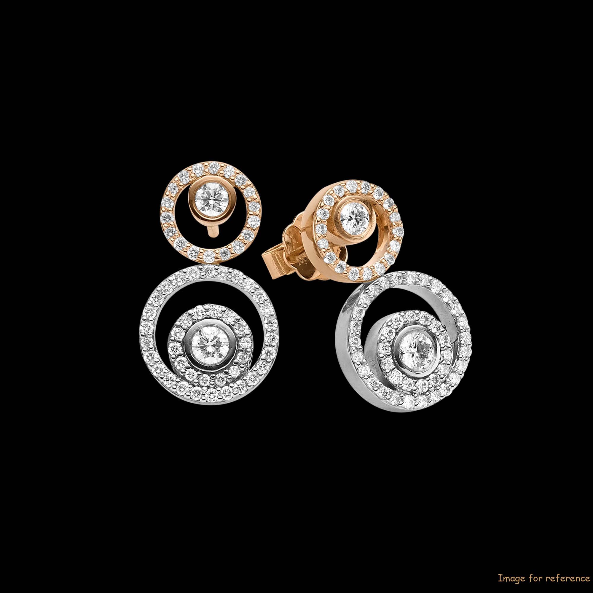 Custom Wholesale Best Gold Plated CZ silver earrings Jewelry Manufacturers Custom Wholesale Best Gold Plated CZ silver earrings Jewelry Manufacturers