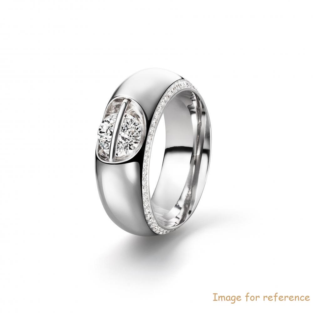 Custom design women's rings silver