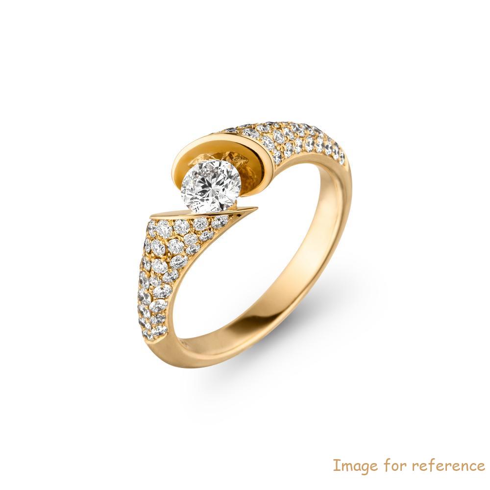 Bijoux en argent en argent et or sur mesure en zircone