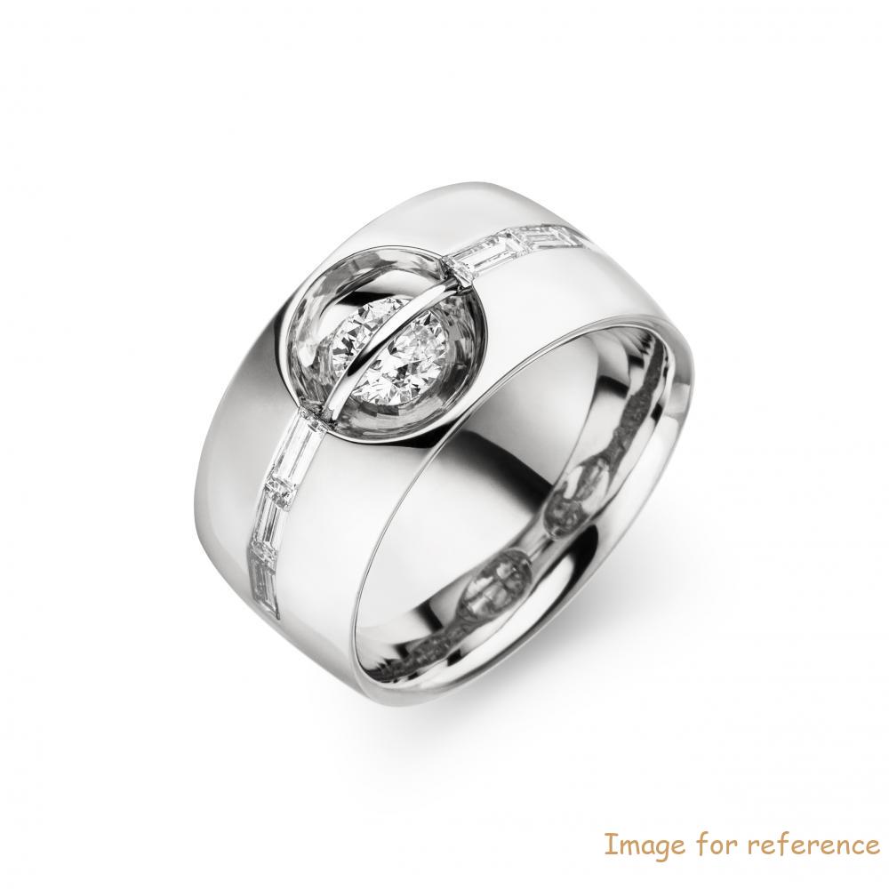 Anneau en argent sterling sur mesure avec des détails de zircone cubique bijoux OEM Factory