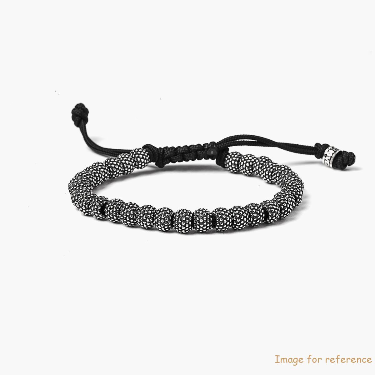 Custom mens bracelet wholesale 925 sterling silver jewelry factory