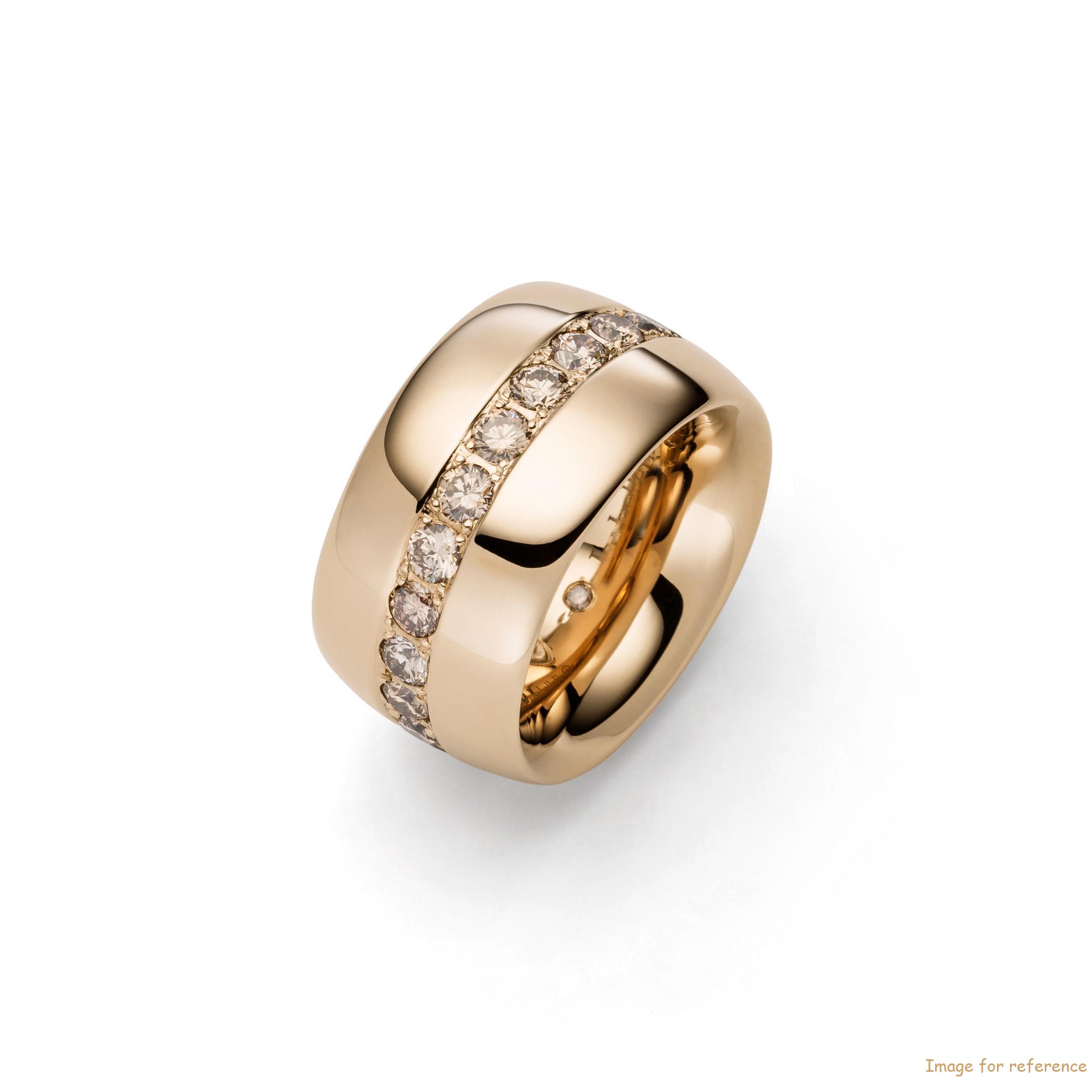 Customized Rose Gold Plated Cubic Zirconia Fine Rings jewelry factory wholesale