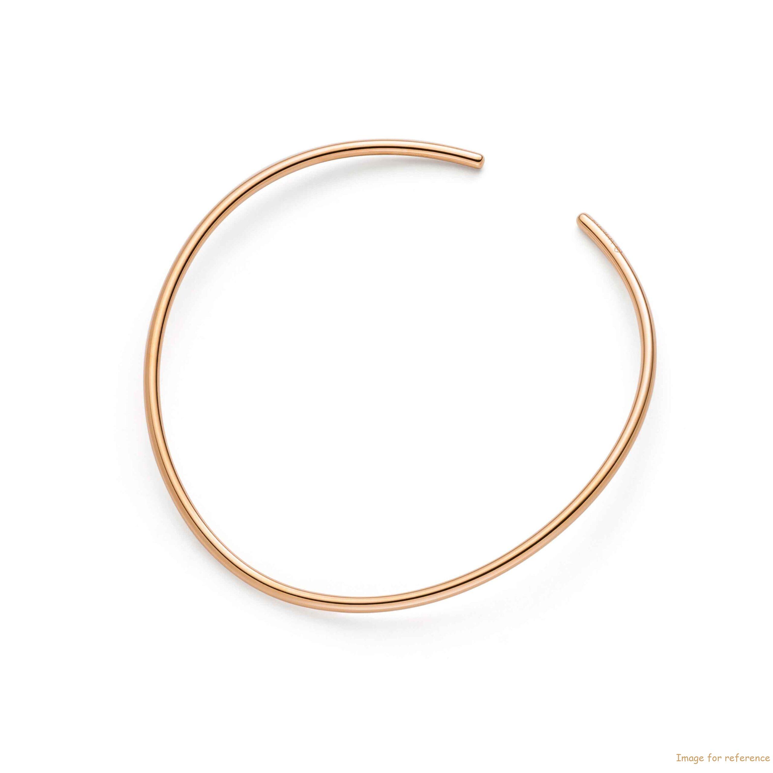 Customized Rose Gold Vermeil bangle jewelry manufacturers wholesaler