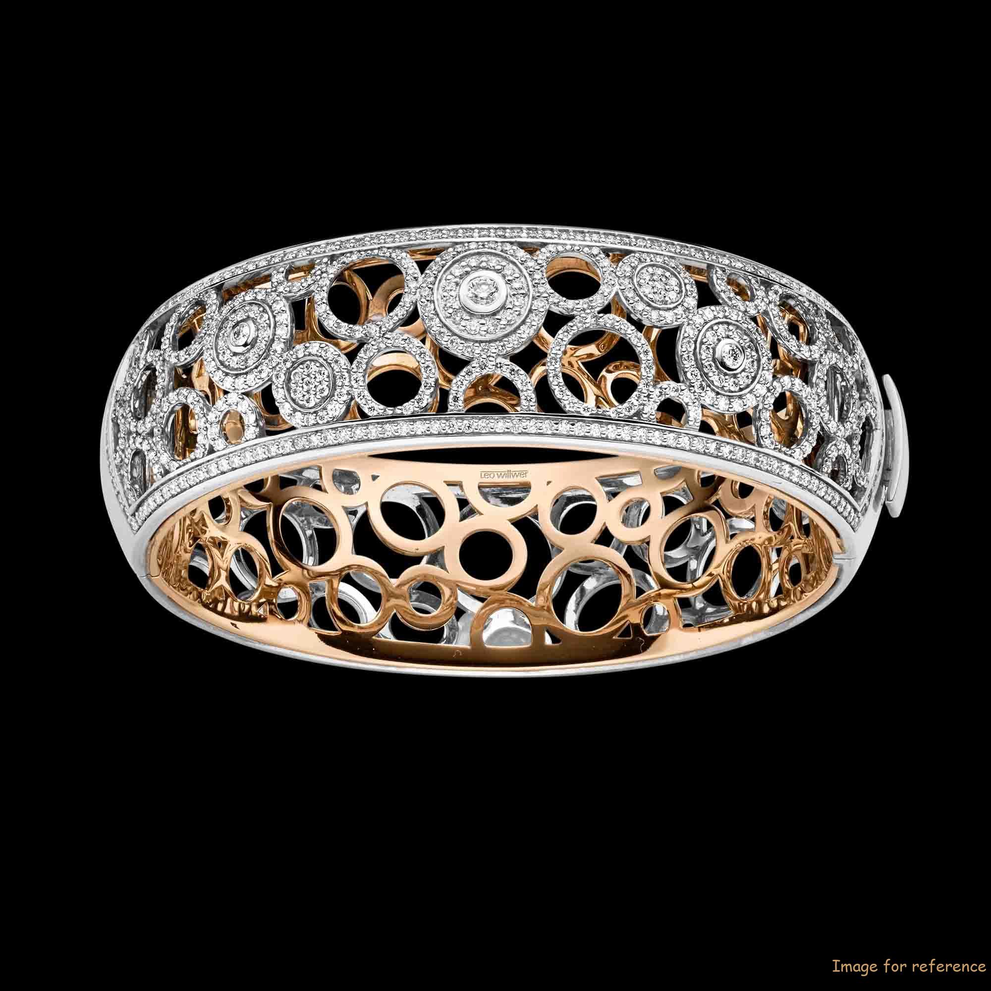 Making CZ silver bracelet via customized rhodium jewelry manufacturer Making CZ silver bracelet via customized rhodium jewelry manufacturer