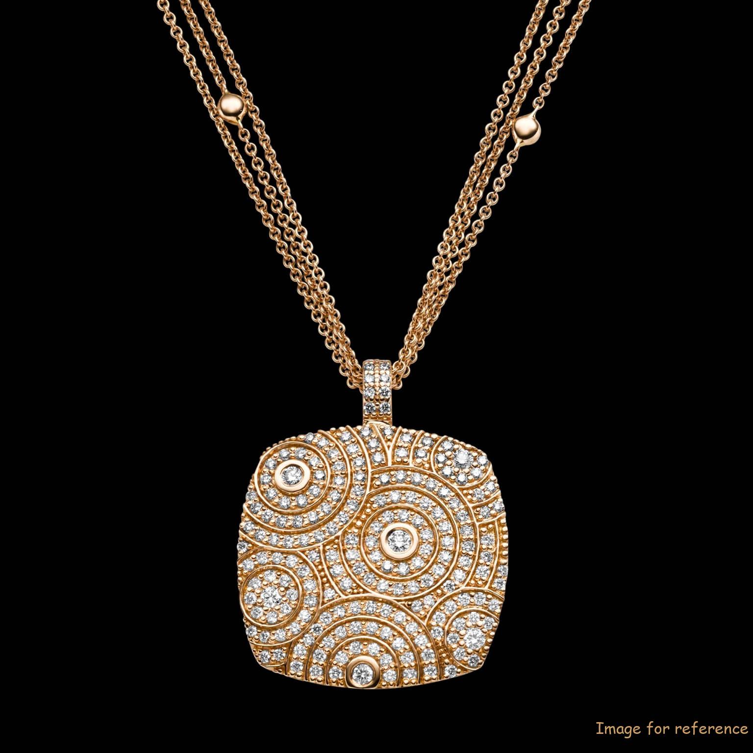 OEM CZ pendant necklace wholesale customized silver jewelry manufacturer