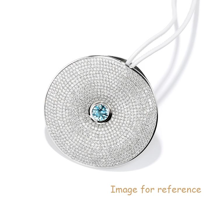 OEM pendant customized rhodium plated silver jewelry manufacturer
