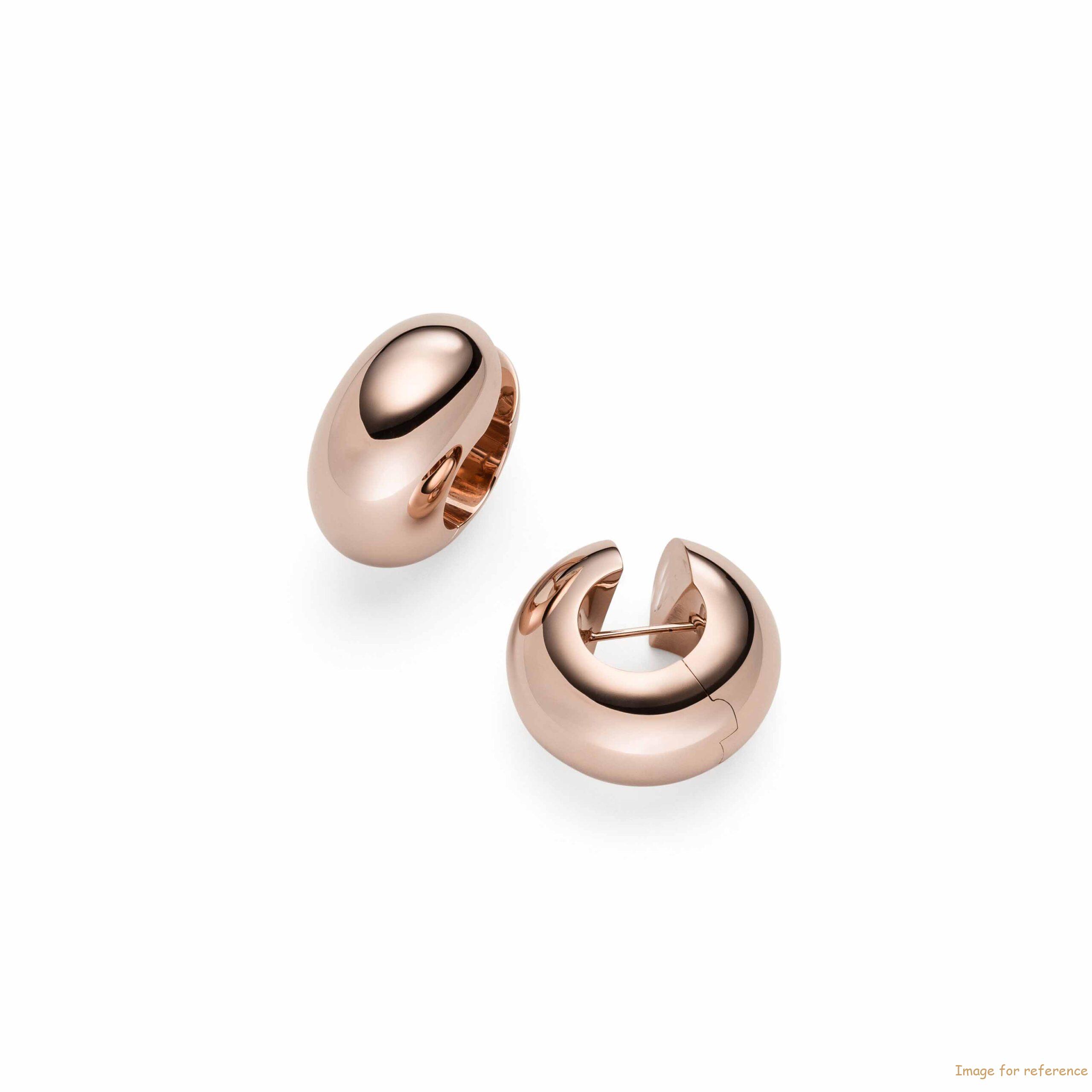 Rose Gold Sterling Silver earrings makes custom jewelry supplier wholesale