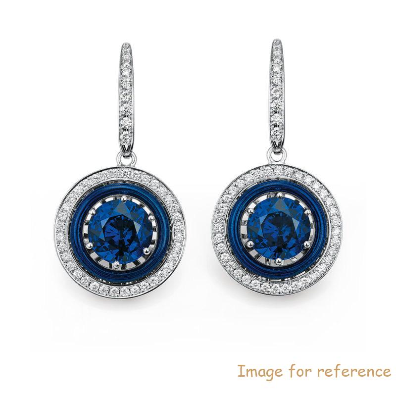 Accept Custom cubic zirconia earrings jewelry, Factory OEM Price