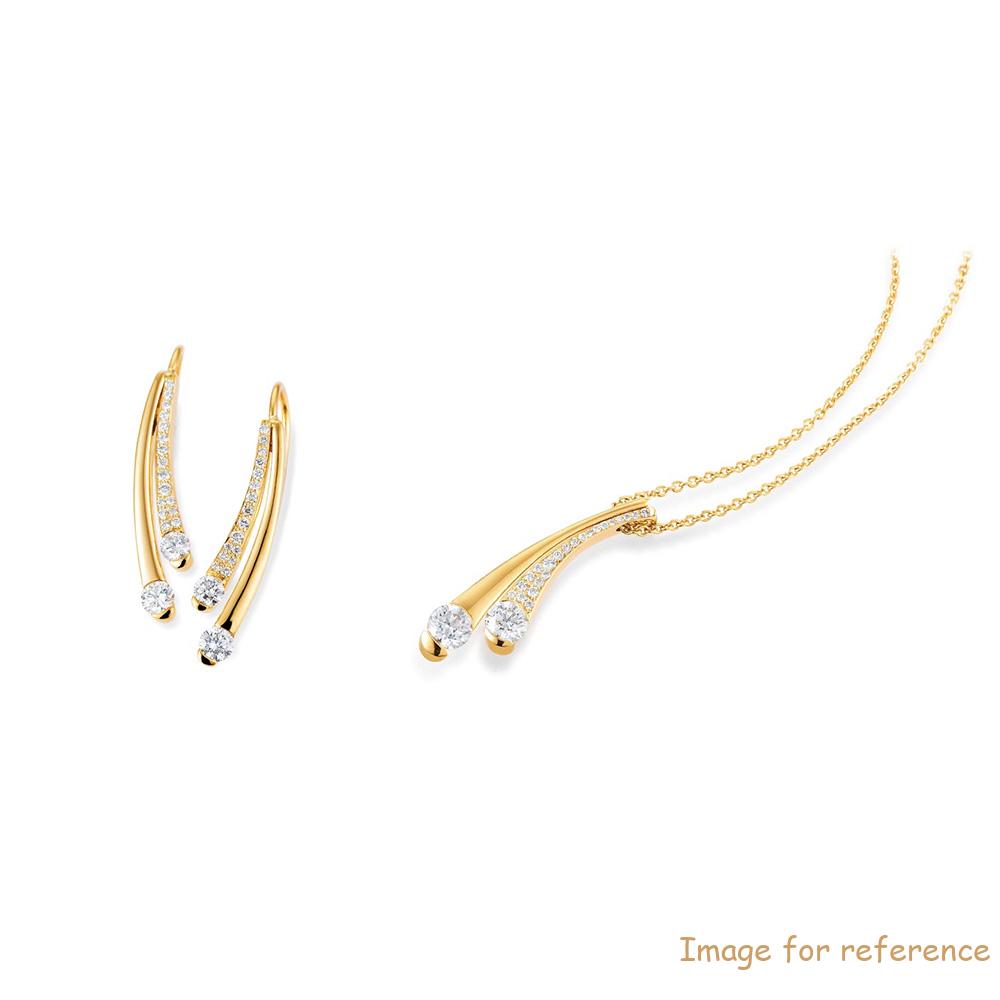 Cubic Zirconia pendant can be customized with your logo or personalized style