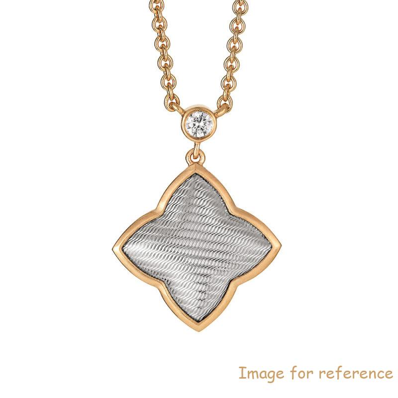 Custom 18k yellow gold plated necklace 925 sterling silver OEM Jewelry manufacturers