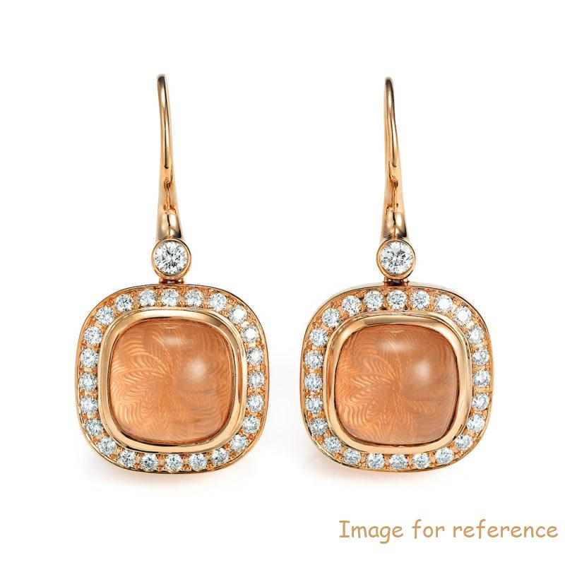 แฟชั่นที่กำหนดเอง 925 sterling silver CZ earrings supplier China wholesale