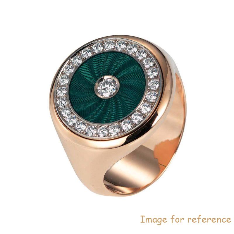 Custom Made Rose Gold Plated Silver Ring CZ jewelry OEM manufacturer Custom Made Rose Gold Plated Silver Ring CZ jewelry OEM manufacturer