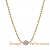 Custom gold plated necklace jewelery designed to your exact specifications OEM jewelry factory