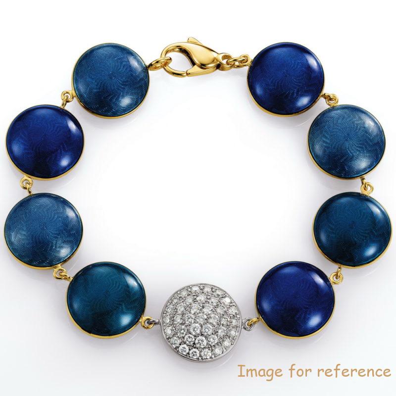 Custom high quality silver amd gold 18k bracelet jewelry OEM manufacturer