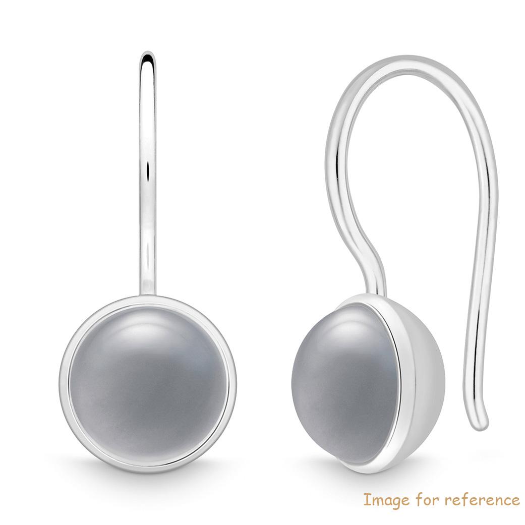 Custom made pear earring in 925 sterling silver jewelry OEM factory