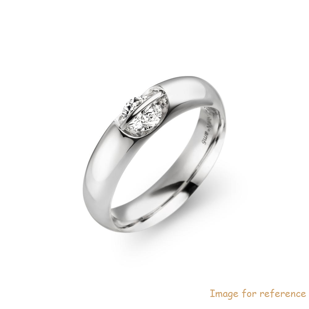 Custom made white gold plated ring wholesale 925 sterling cz jewellery manufacturer