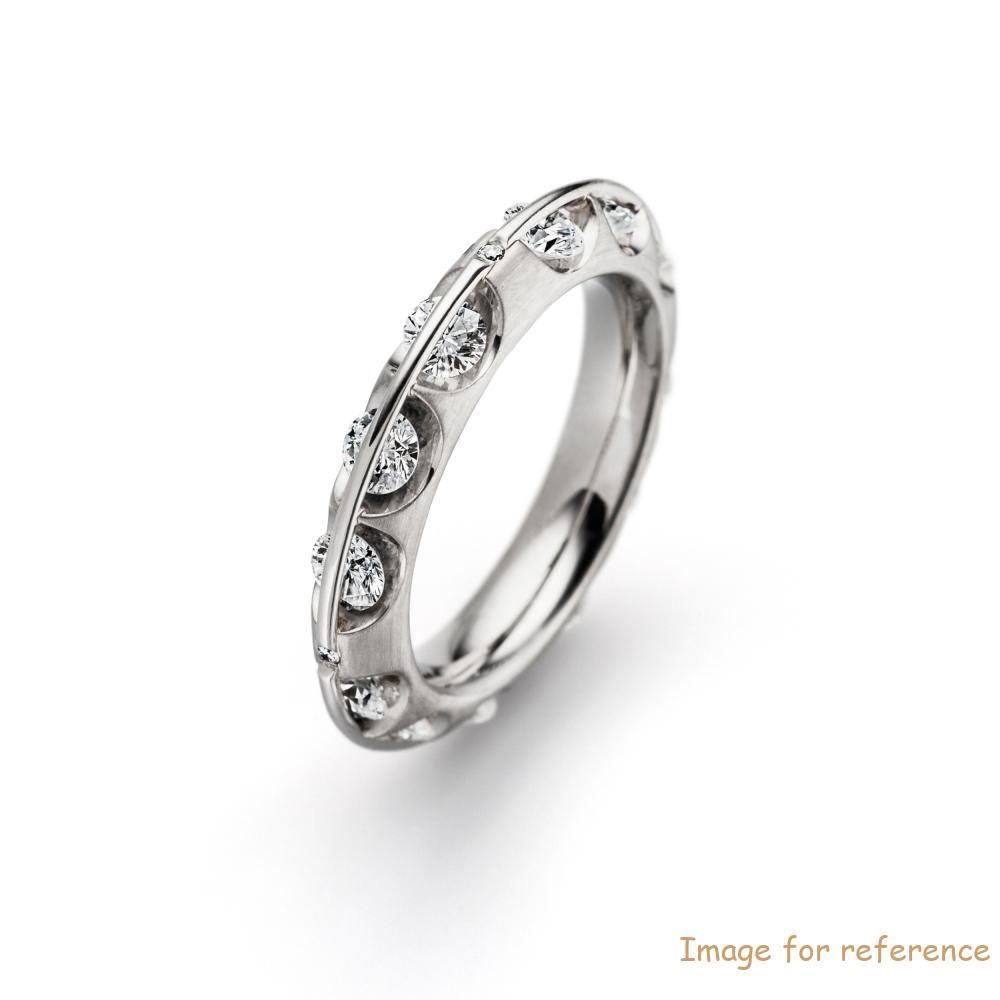 OEM wholesale CZ sterling silver ring and provided customized services