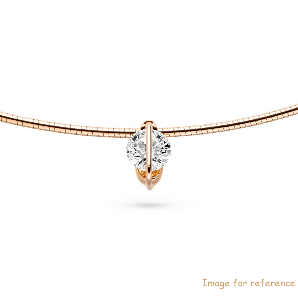 Provide a custom pattern to be used as a design on your rose gold necklace